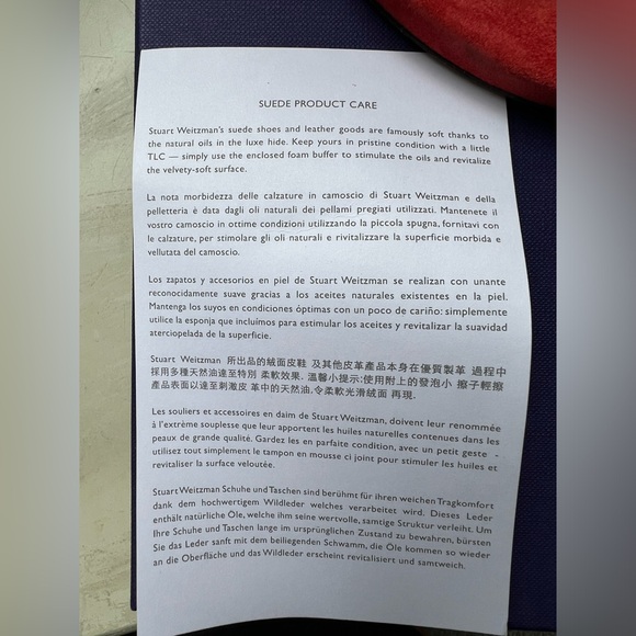 Stuart Weitzman Nudistsong Pimento Suede Strappy Stilettos Size 7 Woman’s - Picture 6 of 9